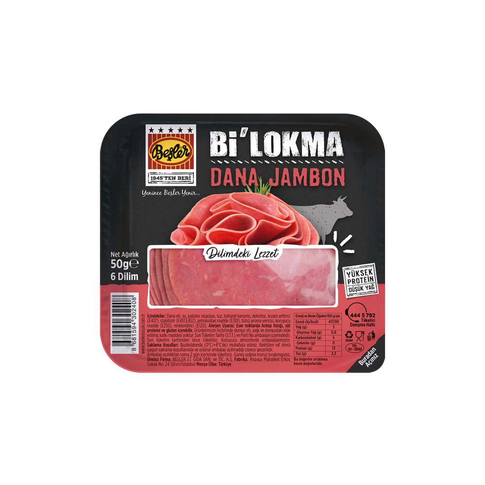 Bi'Lokma Beef Ham